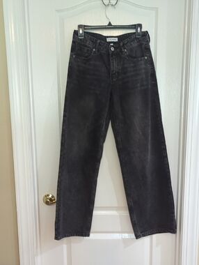Love soho Black Wide Leg 1980 Jeans Sz3